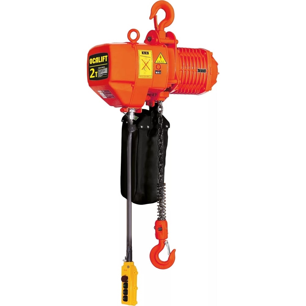 Изображение товара Стационарная цепная таль OCALIFT 02-01S 2 т, 18 м, 380 В