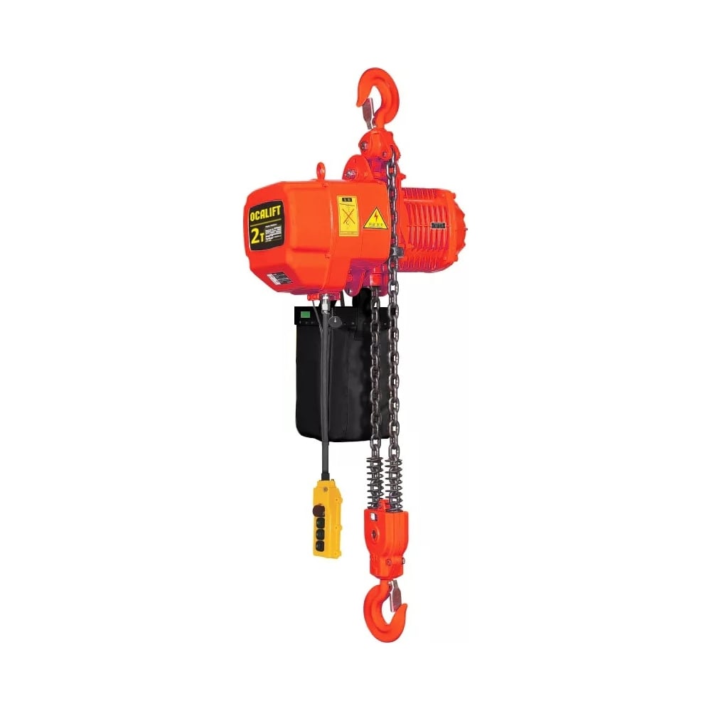 Изображение товара Стационарная цепная таль OCALIFT 02-02s 2 тонны 9 метров 380 В