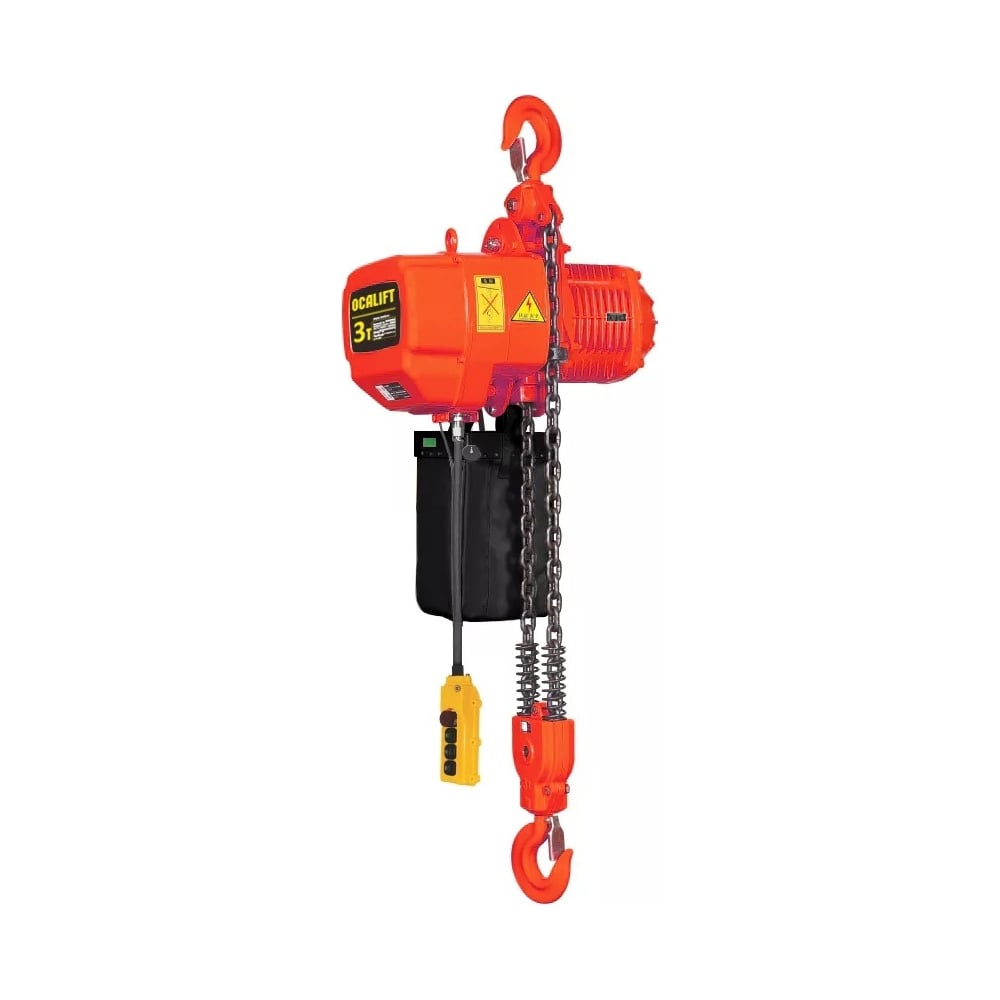 Изображение товара Стационарная цепная таль OCALIFT 03-02S 3 т 12 м электромеханическая