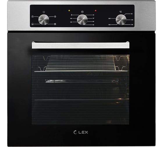 Изображение товара Встраиваемый духовой шкаф Lex EDM 042 IX CHAO000375