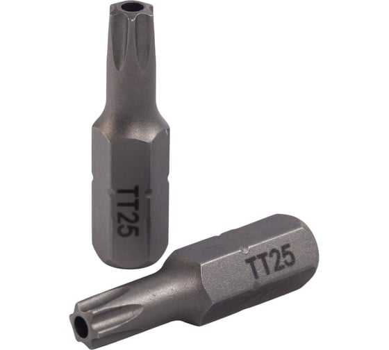 Изображение товара Биты магнитные VIRA CR-V TORX T25 25 мм 2 шт 554144