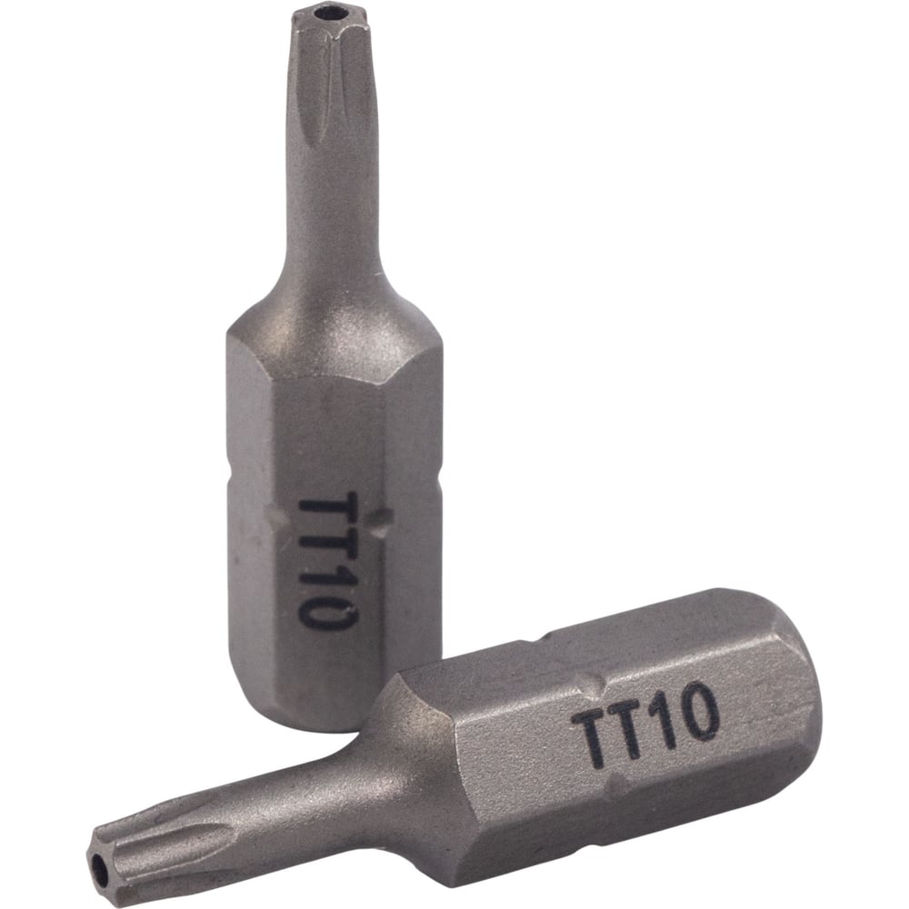 Изображение товара Биты магнитные Torx T10 25 мм 2 шт VIRA 554141 для шуруповертов