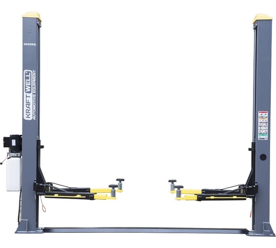 Изображение товара Подъемник с нижней синхронизацией, KraftWell KRW4DLM г/п 4.0т., 380 В, CORSO 2A