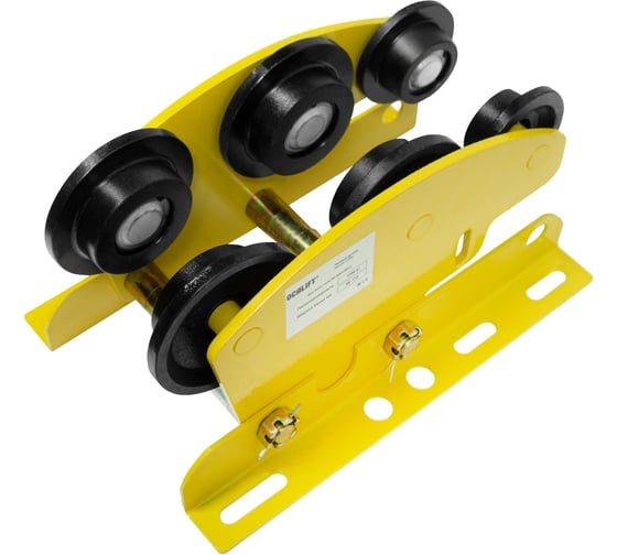 Изображение товара Каретка OCALIFT HT для талей РА 600/1200 1,2т холостая без привода 6 колёс усиленная oca1200h