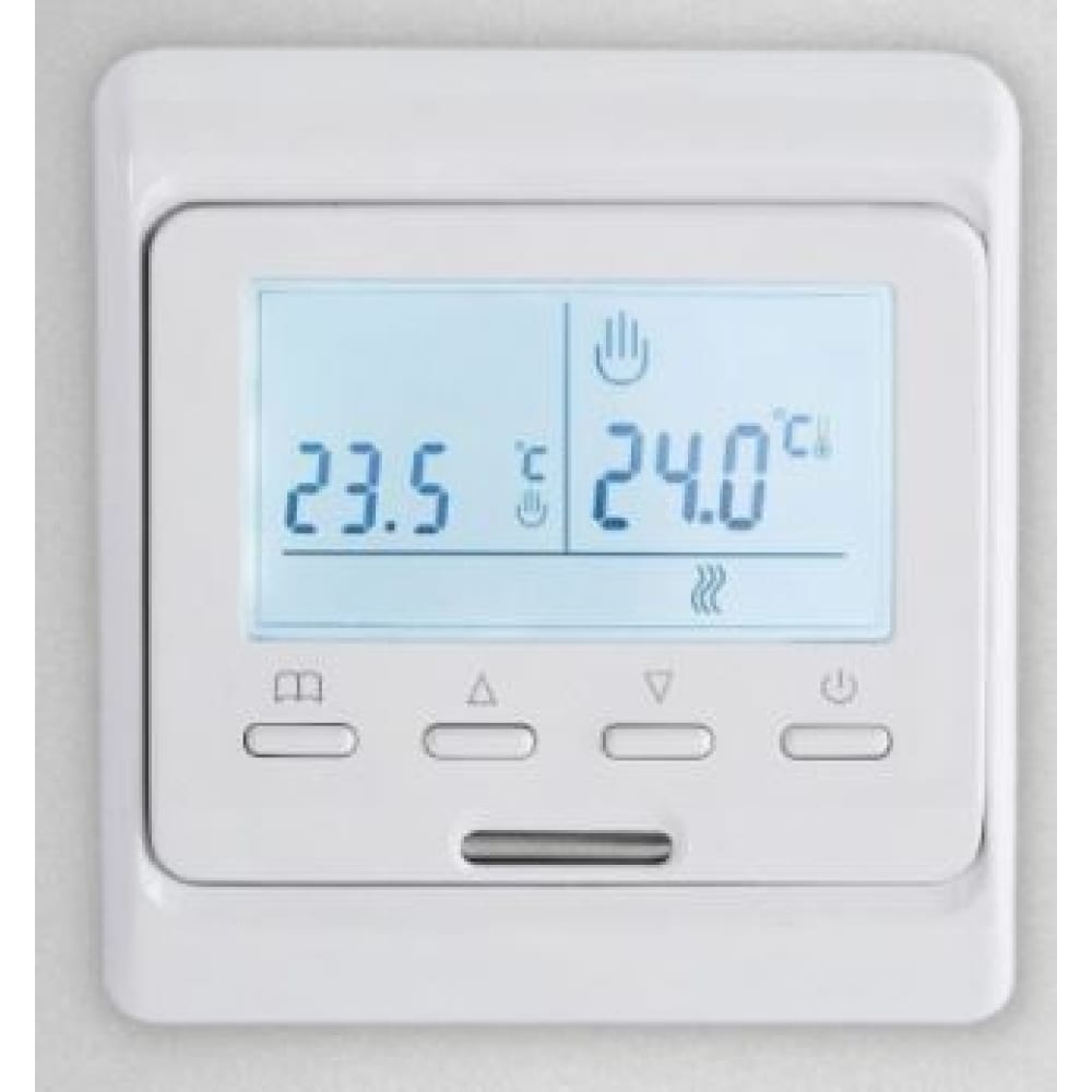Электронный терморегулятор для теплого пола ТеплоСофт терморегулятор для теплого пола skybeam m6e электронный белый