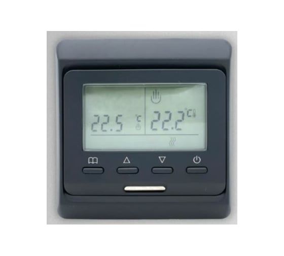 Изображение товара Терморегулятор для тёплого пола ТеплоСофт электронный E51.716 черный 51716/черный