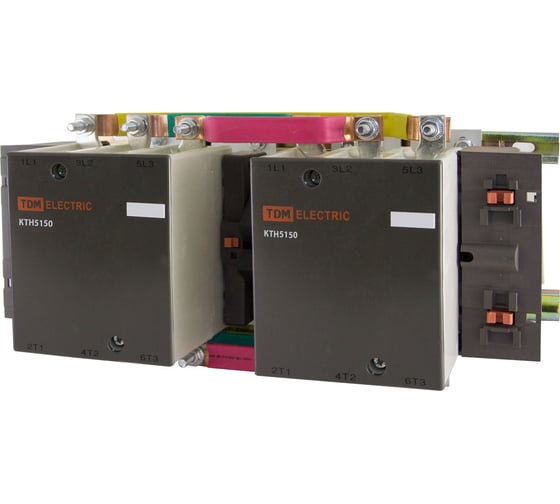 Изображение товара Контактор TDM КТН-51503 (реверсивный; 150А; 230В/АС3) SQ0710-0020