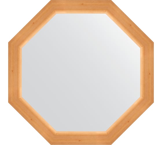 Изображение товара Зеркало в багетной раме EVOFORM сосна 62 мм, 66x66 см BY 3986