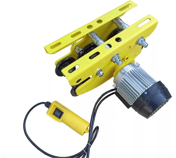 Изображение товара Электрическая каретка OCALIFT HD для тали РА 600/1200, 1200 кг, 220 в, 6 колёс OCAt1200220v