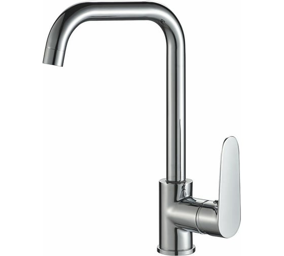 Изображение товара Смеситель для кухни OUTE хром, высота 320 мм, однорычажный, монтаж на одно отверстие, латунь T21013B