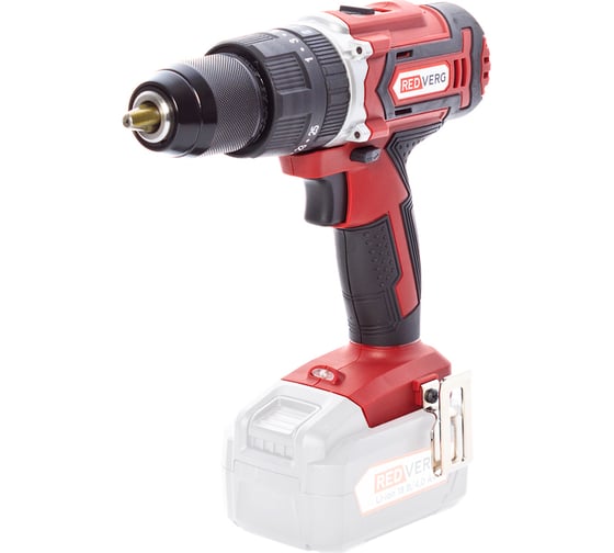 Изображение товара Аккумуляторная ударная дрель-шуруповерт REDVERGRD-IS18C/U без аккумулятора и з/у 6672865