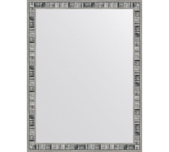 Изображение товара Зеркало в багетной раме EVOFORM состаренное дерево 50 мм, 62x82 см BY 7496