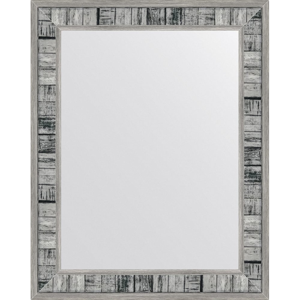 Изображение товара Зеркало в багетной раме EVOFORM состаренное дерево 39x49 см BY 7603