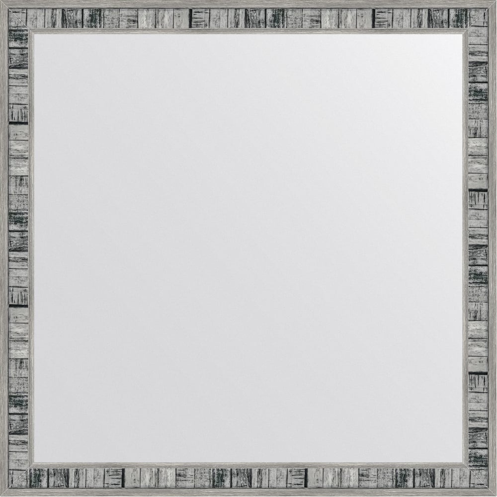 Изображение товара Зеркало в багетной раме EVOFORM состаренное дерево 72x72 см