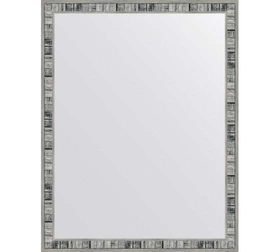 Изображение товара Зеркало в багетной раме EVOFORM состаренное дерево 50 мм, 72x92 см BY 7499
