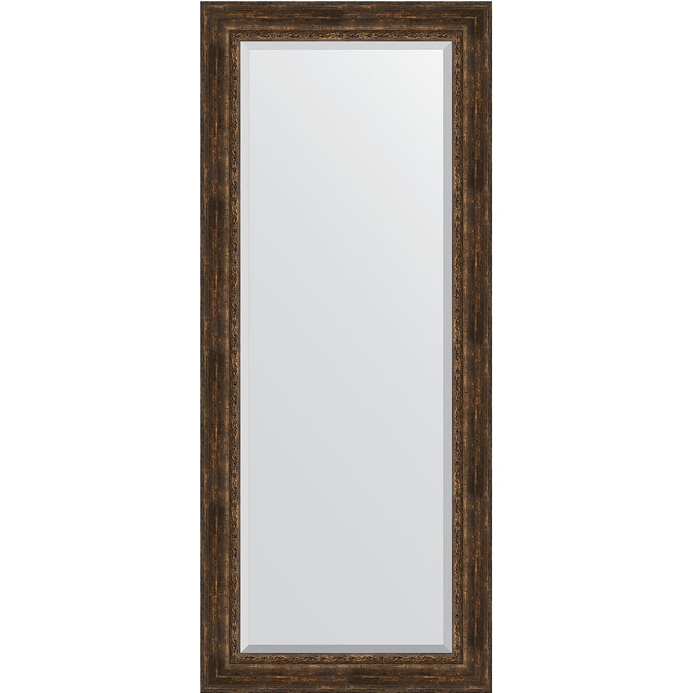 Изображение товара Напольное зеркало с фацетом в багетной раме EVOFORM состаренное дерево, с орнаментом 120 мм, 87x207 см BY 6140