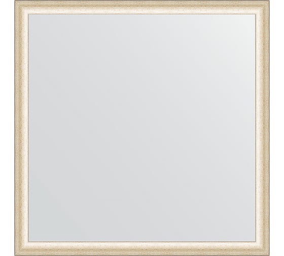 Изображение товара Зеркало в багетной раме EVOFORM состаренное серебро 37 мм, 70x70 см BY 0661