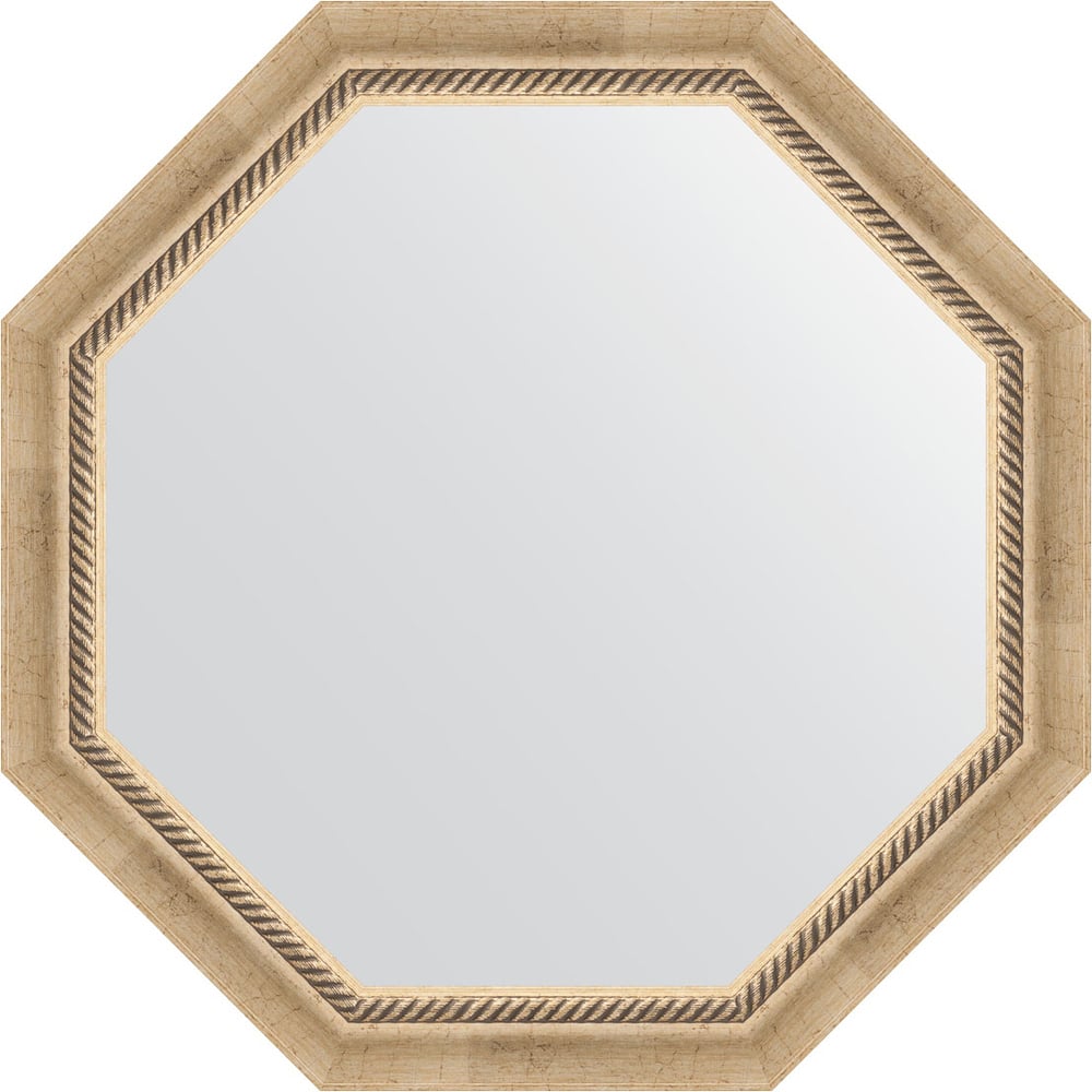 Изображение товара Зеркало в багетной раме EVOFORM состаренное серебро, 73.2x73.2 см, OCTAGON