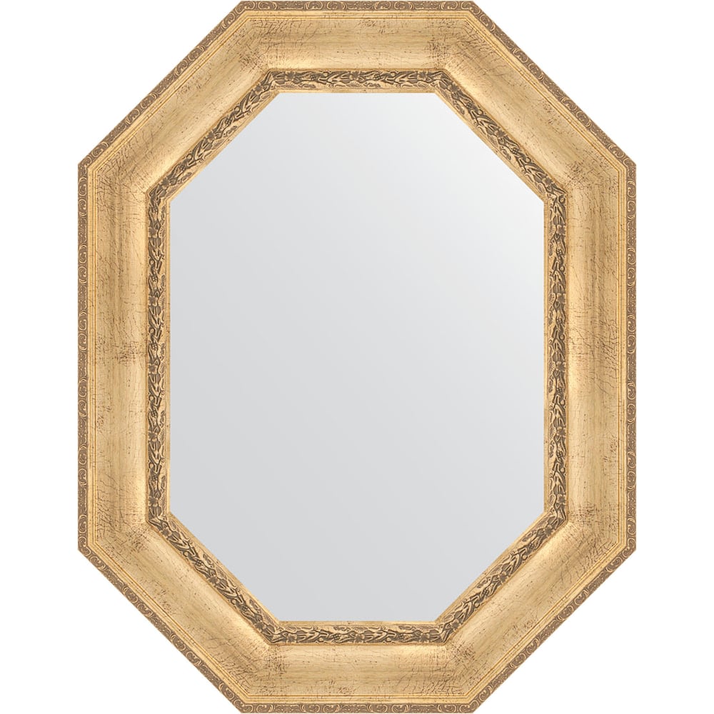 Изображение товара Зеркало в багетной раме EVOFORM состаренное серебро 72x92 см