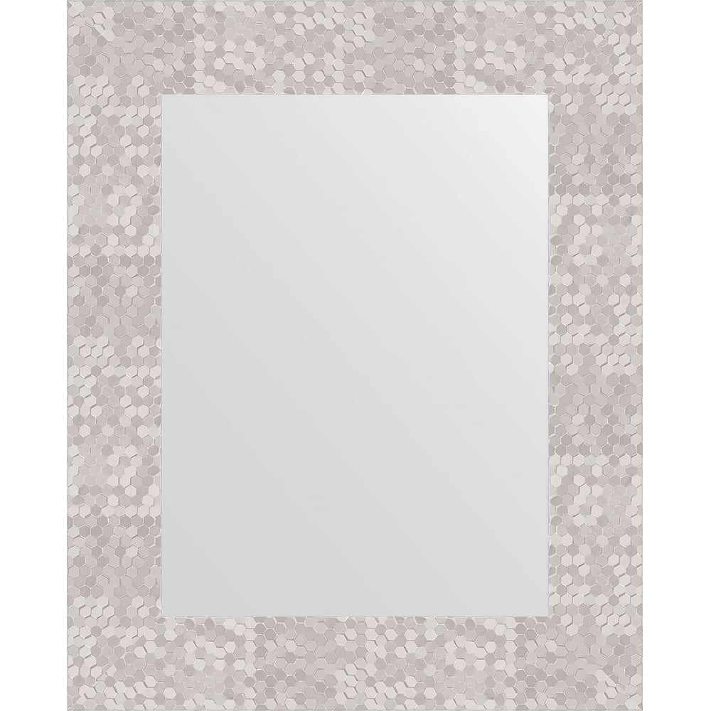 Изображение товара Зеркало в багетной раме EVOFORM соты алюминий 70 мм 43x53 см BY 3019