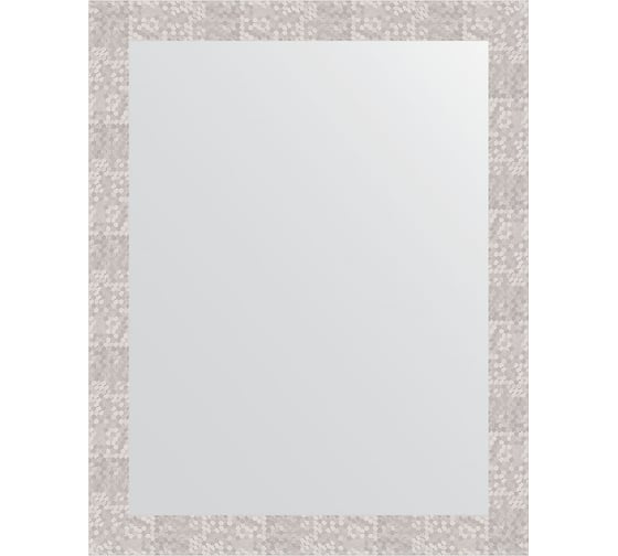 Изображение товара Зеркало в багетной раме EVOFORM соты алюминий 70 мм, 76x96 см BY 3275