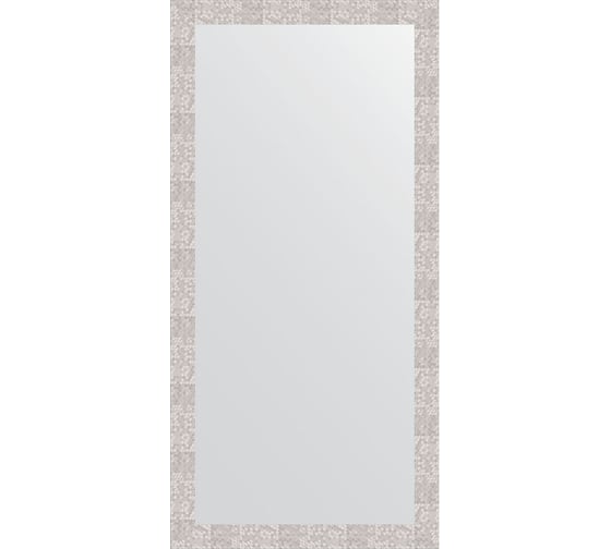 Изображение товара Зеркало в багетной раме EVOFORM соты алюминий 70 мм, 76x156 см BY 3339