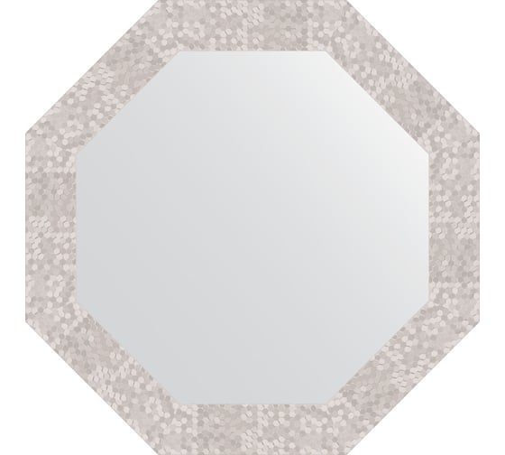 Изображение товара Зеркало в багетной раме EVOFORM соты алюминий 70 мм, 63x63 см BY 3746