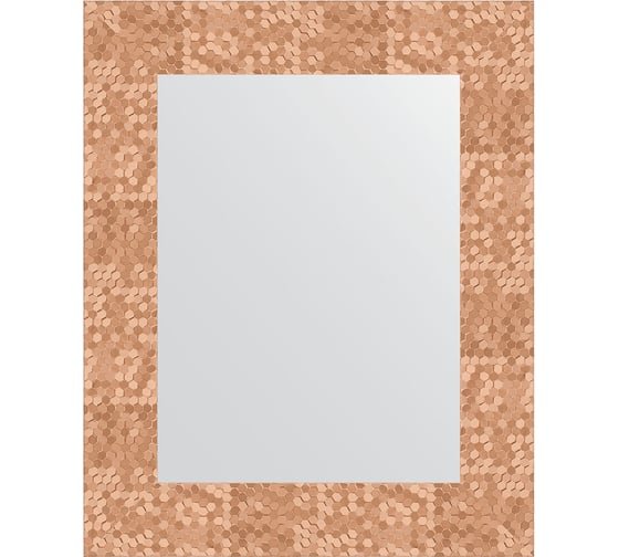 Изображение товара Зеркало в багетной раме EVOFORM соты медь 70 мм, 43x53 см BY 3018