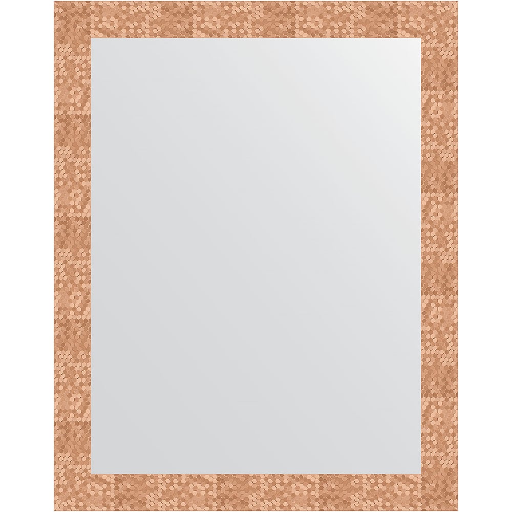 Изображение товара Зеркало в багетной раме EVOFORM соты медь 70 мм 76x96 см BY 3274