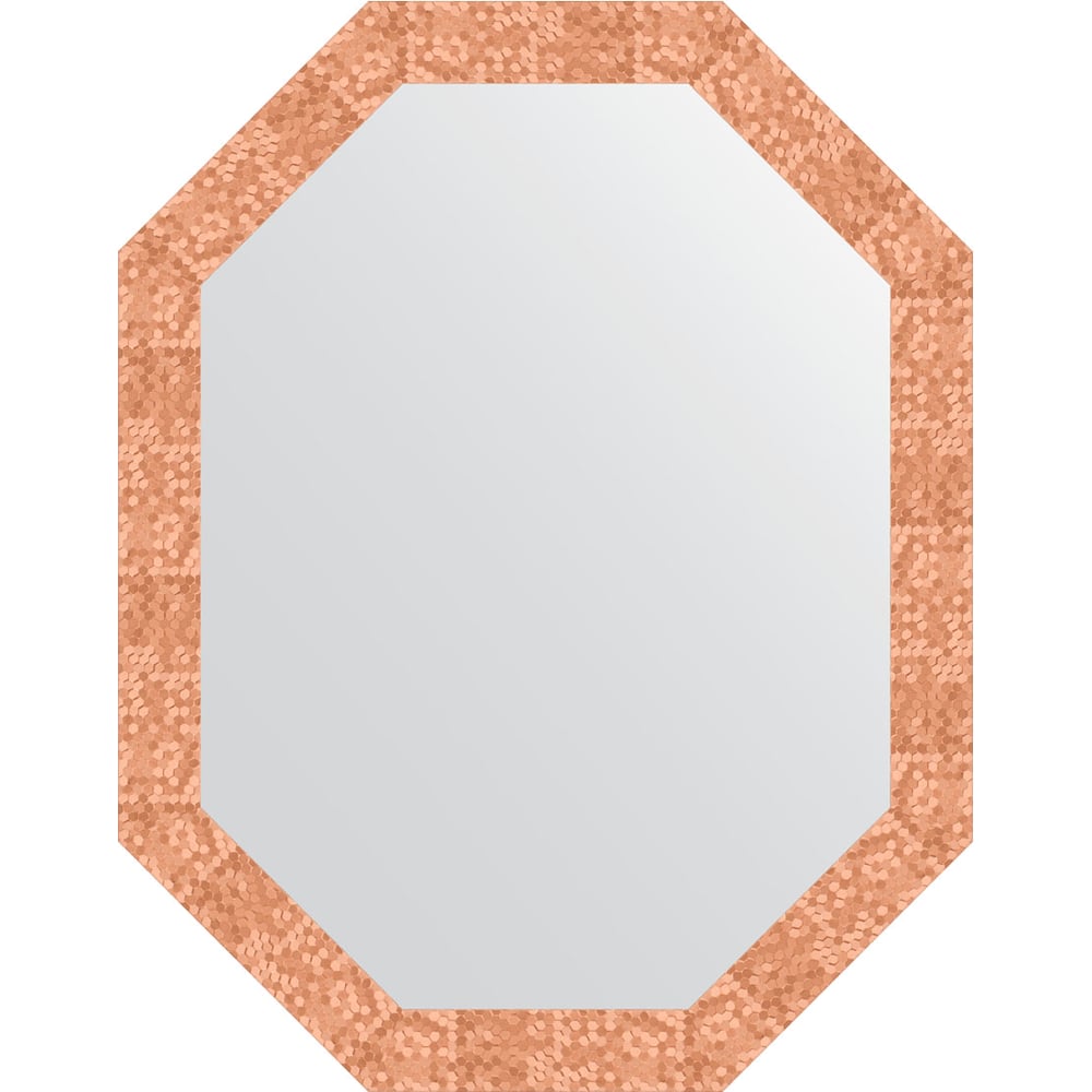 Изображение товара Зеркало в багетной раме EVOFORM соты медь 70 мм, 72x92 см BY 7096