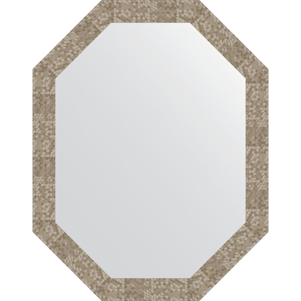 Изображение товара Зеркало в багетной раме EVOFORM соты титан 70 мм, 72x92 см