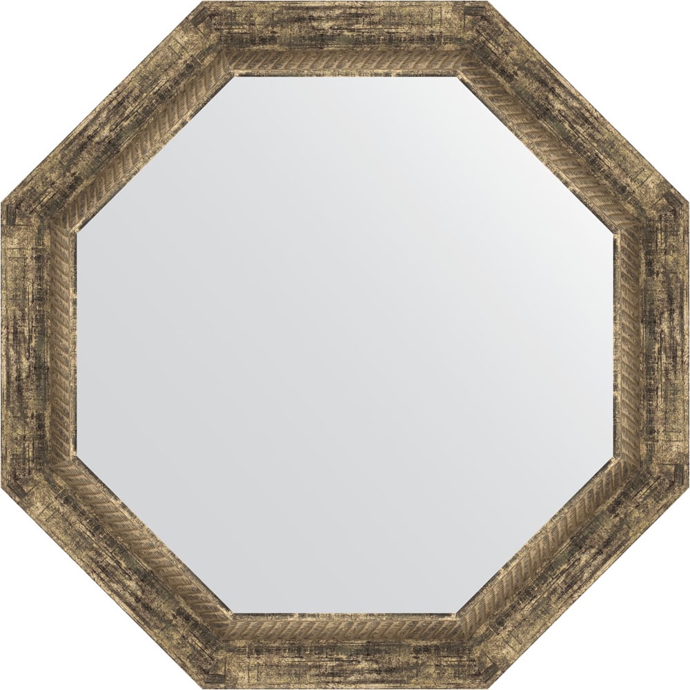 Изображение товара Зеркало в багетной раме EVOFORM старое дерево 63x63 см OCTAGON