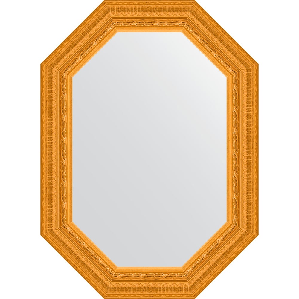 Изображение товара Зеркало в багетной раме EVOFORM сусальное золото 80 мм 54x74 см BY 7133