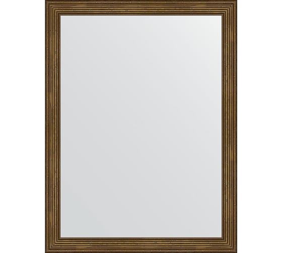 Изображение товара Зеркало в багетной раме EVOFORM сухой тростник 51 мм, 63x83 см BY 1009