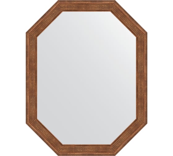 Изображение товара Зеркало в багетной раме EVOFORM сухой тростник 51 мм, 54x69 см BY 7014