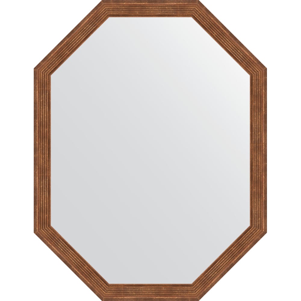 Изображение товара Зеркало в багетной раме EVOFORM сухой тростник 69x89 см без подсветки