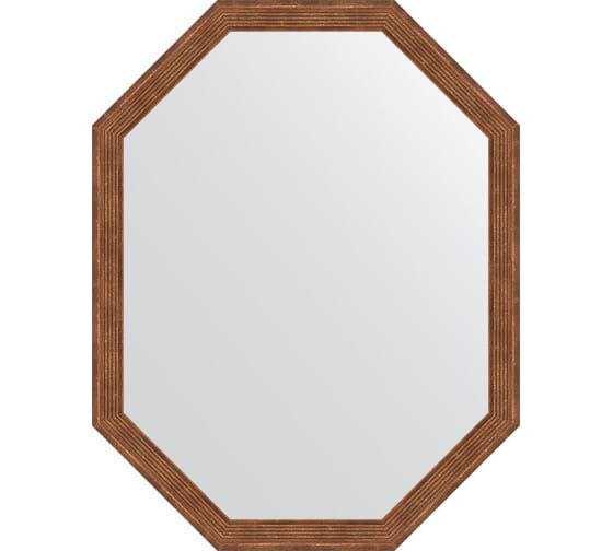 Изображение товара Зеркало в багетной раме EVOFORM сухой тростник 51 мм, 69x89 см BY 7016