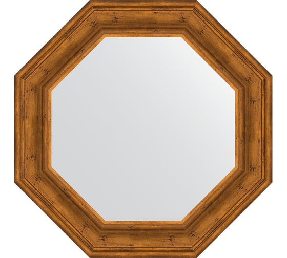 Изображение товара Зеркало в багетной раме EVOFORM травленая бронза 99 мм, 69.2x69.2 см BY 3824