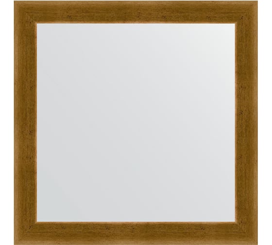 Изображение товара Зеркало в багетной раме EVOFORM травленое золото 59 мм, 64x64 см BY 0616