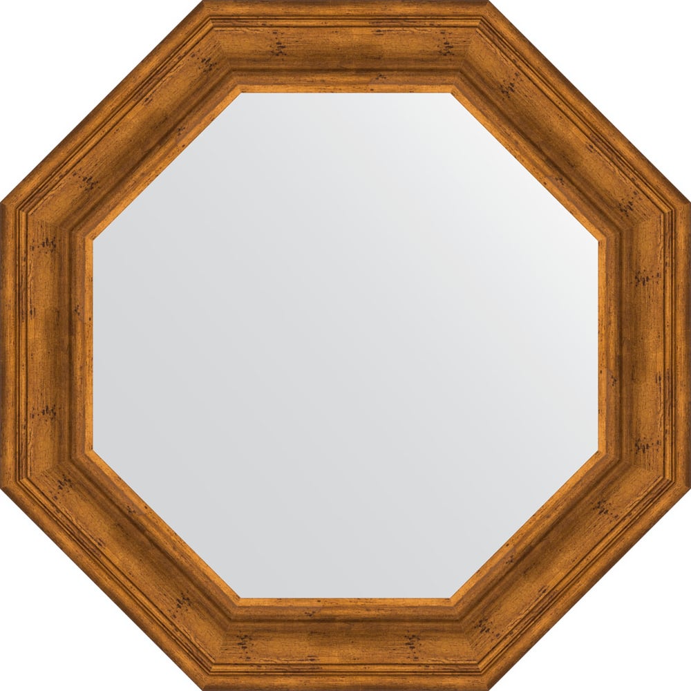 Изображение товара Зеркало в багетной раме EVOFORM травленая бронза 74x74 см модель BY 7367