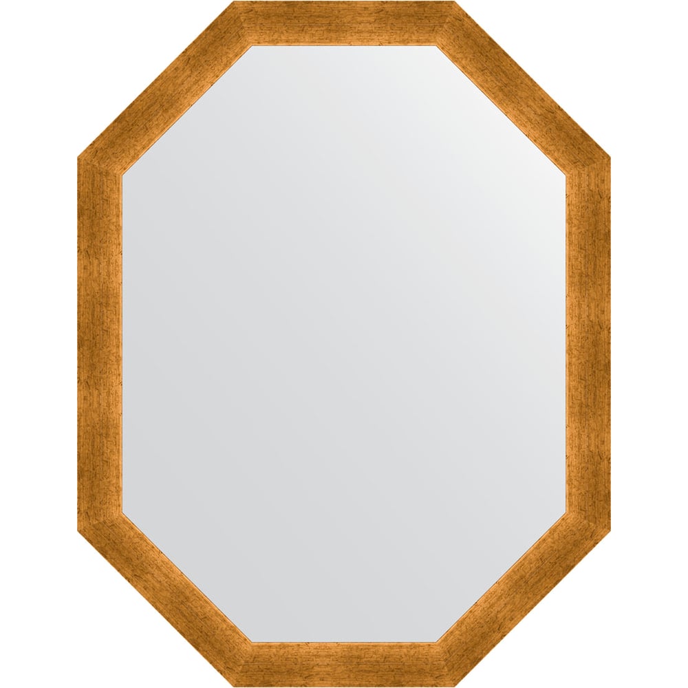 Изображение товара Зеркало в багетной раме EVOFORM травленое золото 70x90 см