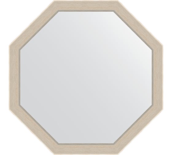 Изображение товара Зеркало в багетной раме EVOFORM травленое серебро 52 мм, 69x69 см BY 3873