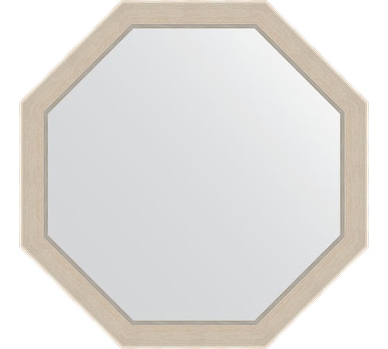 Изображение товара Зеркало в багетной раме EVOFORM травленое серебро 52 мм, 64x64 см BY 7401