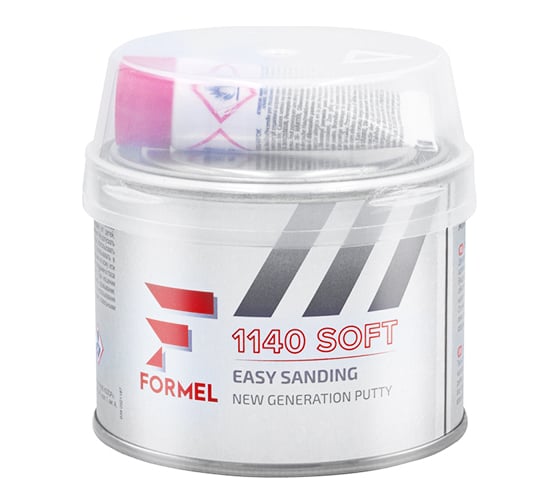 Изображение товара Полиэфирная наполняющая мультизернистая шпатлевка 1140 FORMEL 250 г FM-1143