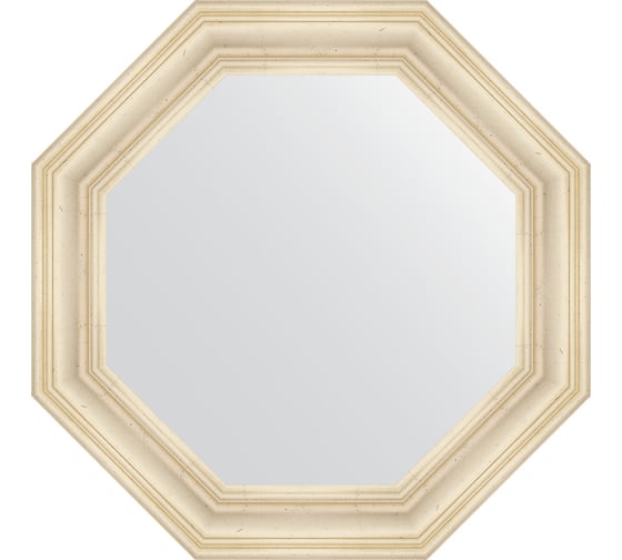 Изображение товара Зеркало в багетной раме EVOFORM травленое серебро 99 мм, 74x74 см BY 7365