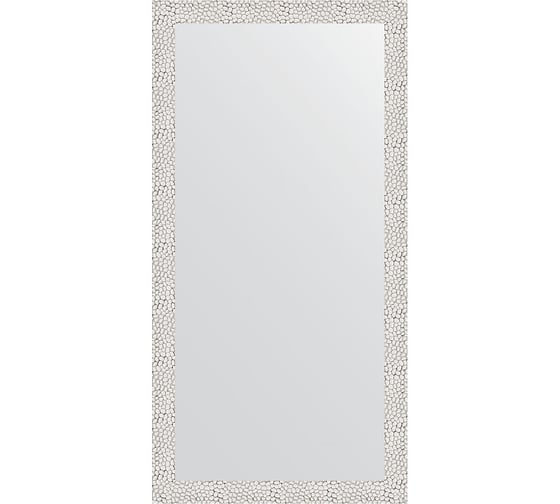 Изображение товара Зеркало в багетной раме EVOFORM чеканка белая 46 мм, 51x101 см BY 3066
