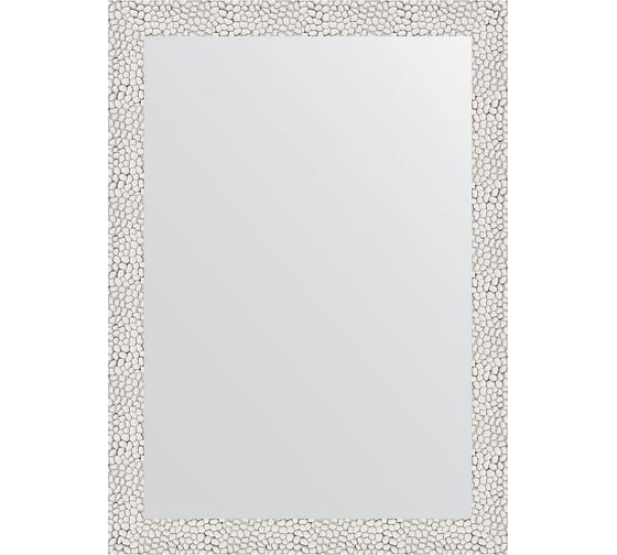 Изображение товара Зеркало в багетной раме EVOFORM чеканка белая 46 мм, 51x71 см BY 3034