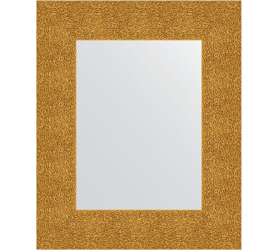 Изображение товара Зеркало в багетной раме EVOFORM чеканка золотая 90 мм, 46x56 см BY 3022