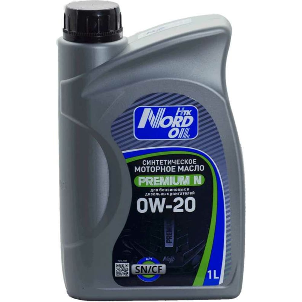 Моторное масло NORD 0W20 NRL101 OIL Premium N 0W-20 SN/CF - фото 1