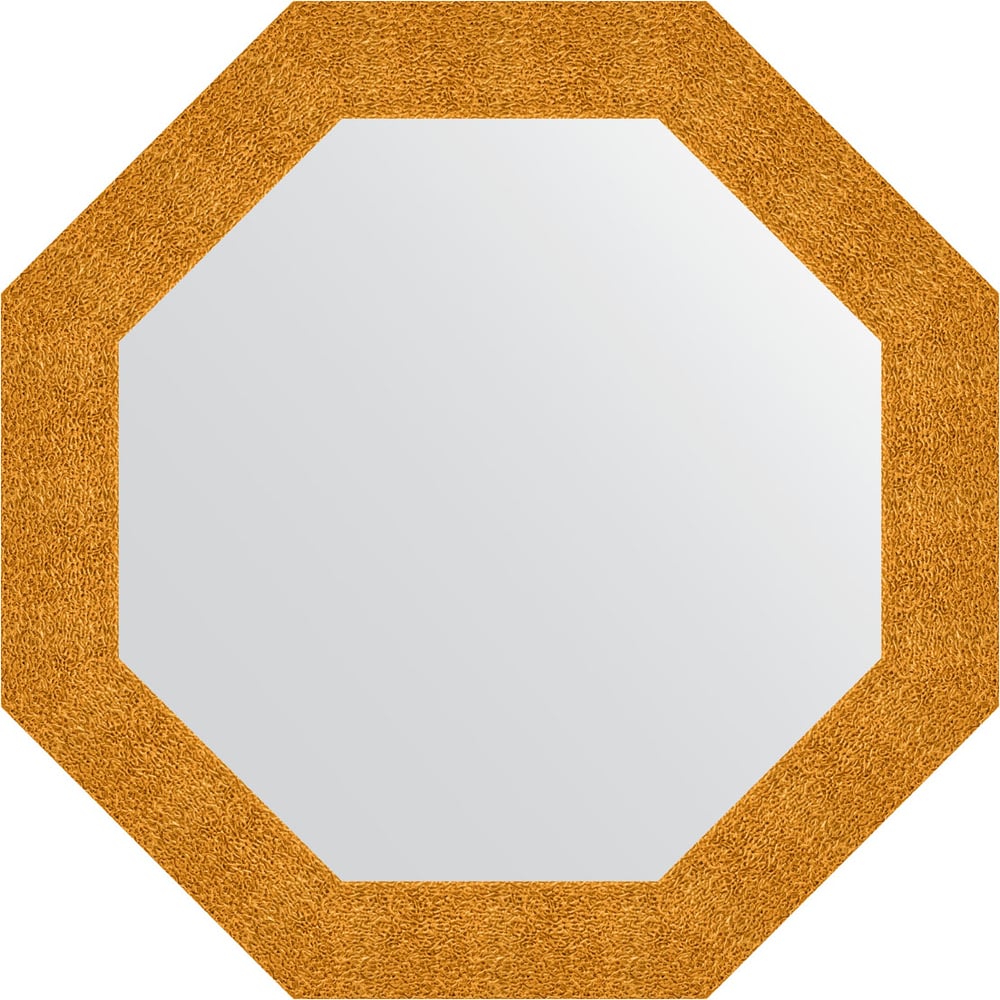 Изображение товара Зеркало в багетной раме EVOFORM чеканка золотая 76.6x76.6 см